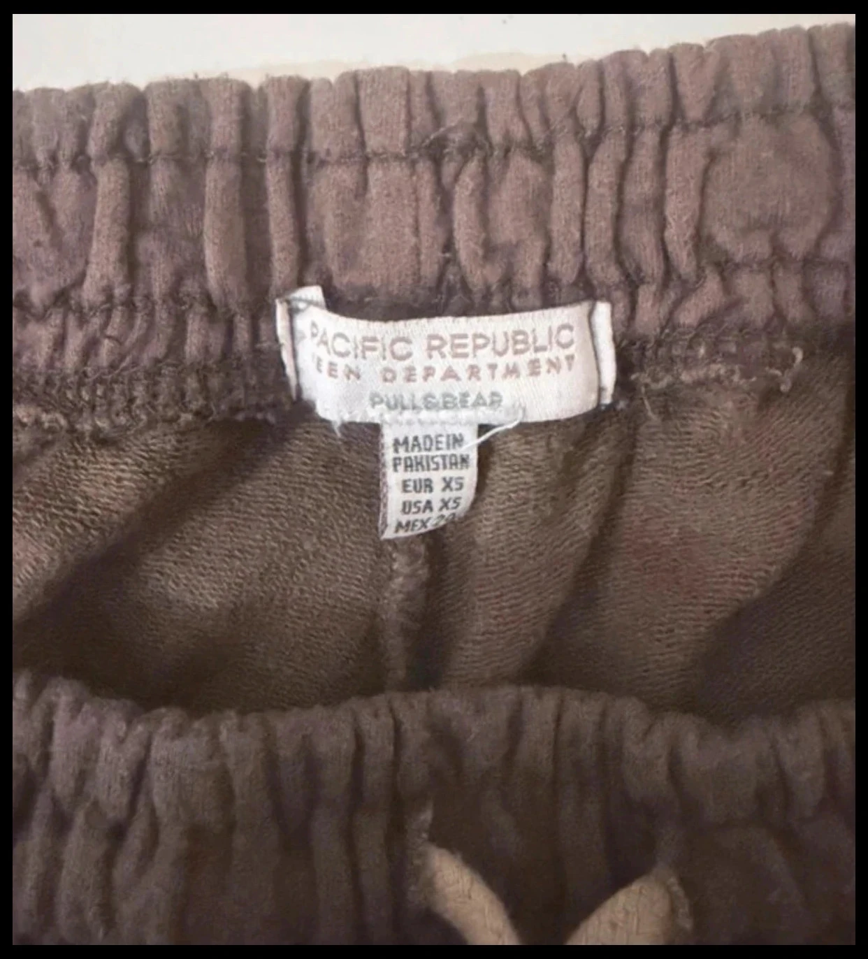 Mini-Short Marrom Pull & Bear Pacific Republic – Tamanho XS Descanso – photo 4